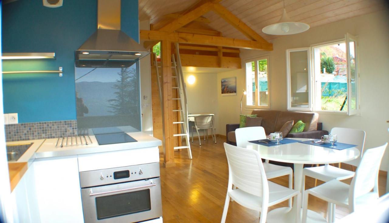 Le Cottage De Veyrier, Tres Jolie Vue Lac - Lla Selections By Location Lac Annecy Esterno foto