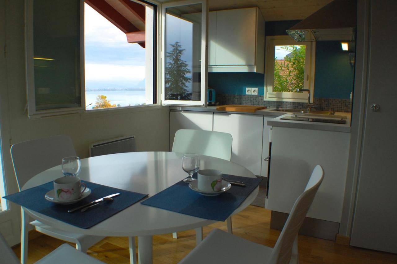 Le Cottage De Veyrier, Tres Jolie Vue Lac - Lla Selections By Location Lac Annecy Esterno foto
