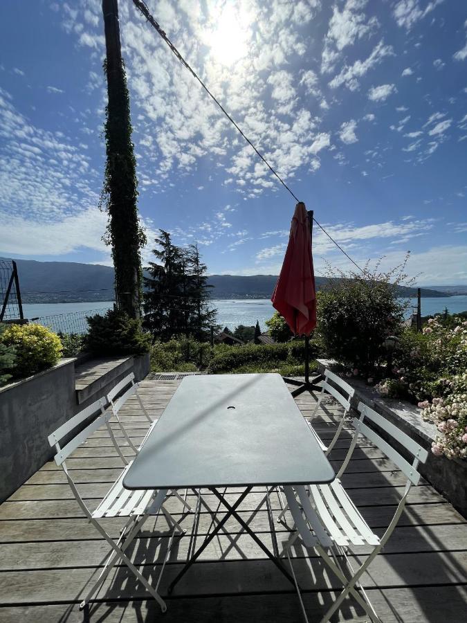 Le Cottage De Veyrier, Tres Jolie Vue Lac - Lla Selections By Location Lac Annecy Esterno foto